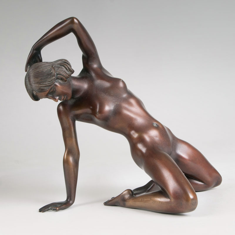 A bronze sculpture 'Grace'