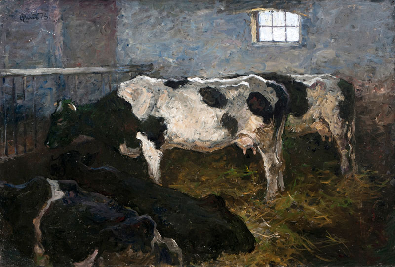 Cows in a Stable
