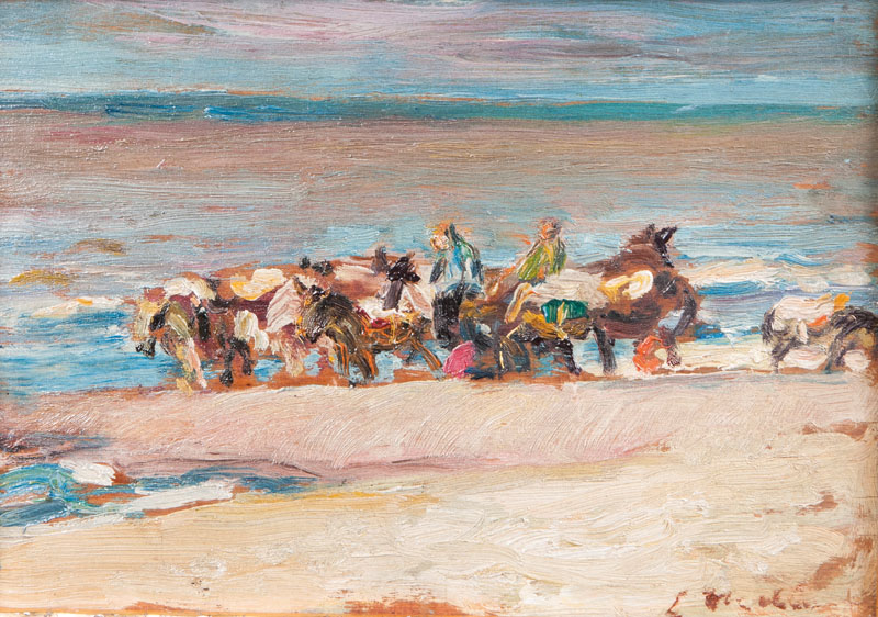 Spanischer Maler - Am Strand Am Strand