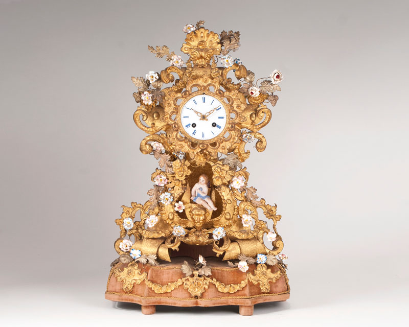 Japy Frères - An extraordinary pendulum from the property of King Ludwig I. of Bavaria An extraordinary pendulum from the property of King Ludwig I. of Bavaria