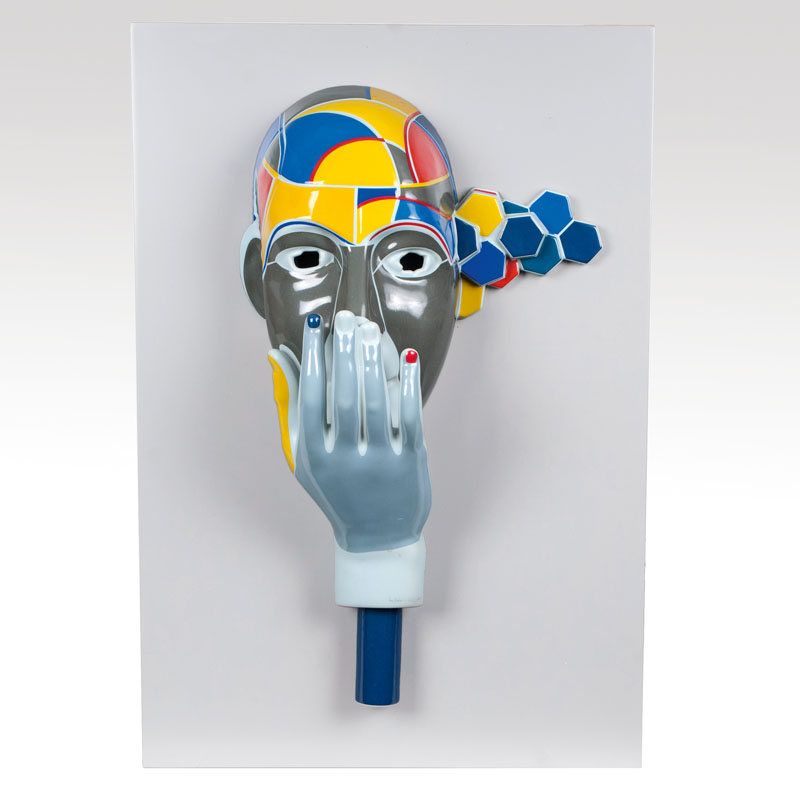 A Rosenthal object mask no. 6 'Gedankengänger'