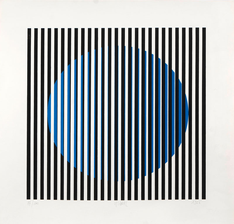 Jean-Pierre Vasarely - Variation chromatique Variation chromatique