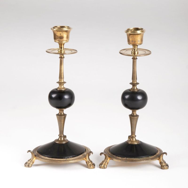 A pair of Empire table lights