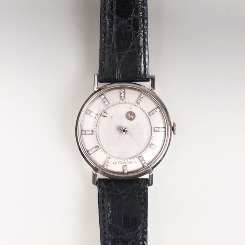 An Art Déco gentleman's watch 'Mystery' by Vacheron - LeCoultre