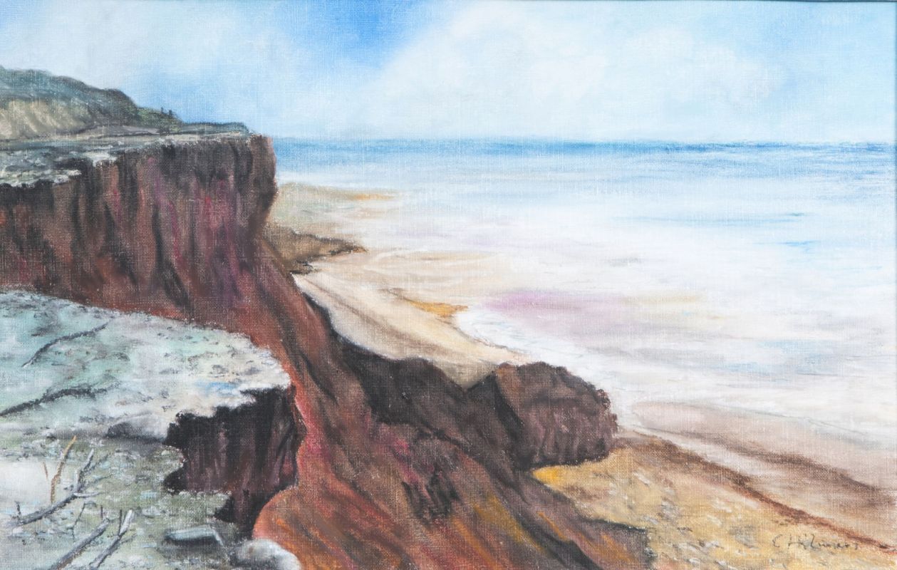 Das rote Kliff auf Sylt