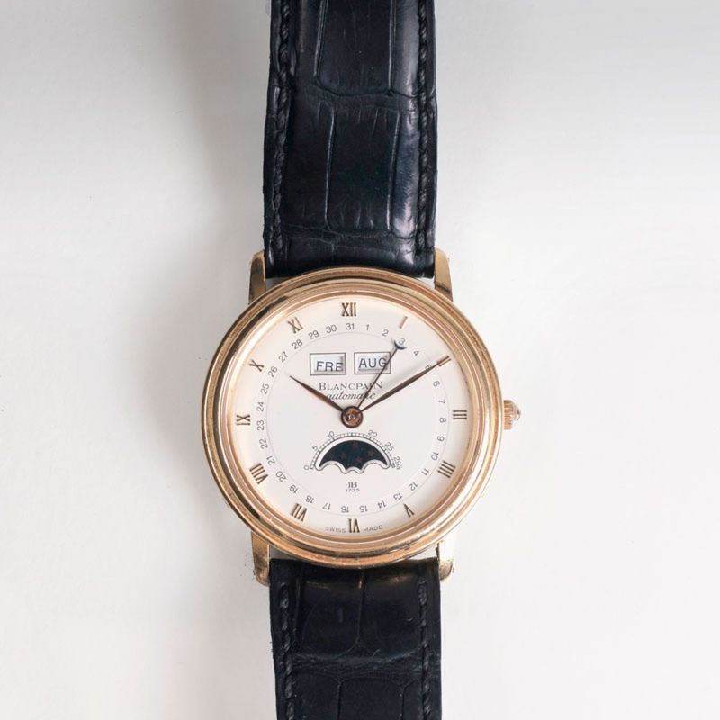 A gentleman's watch with moonphase