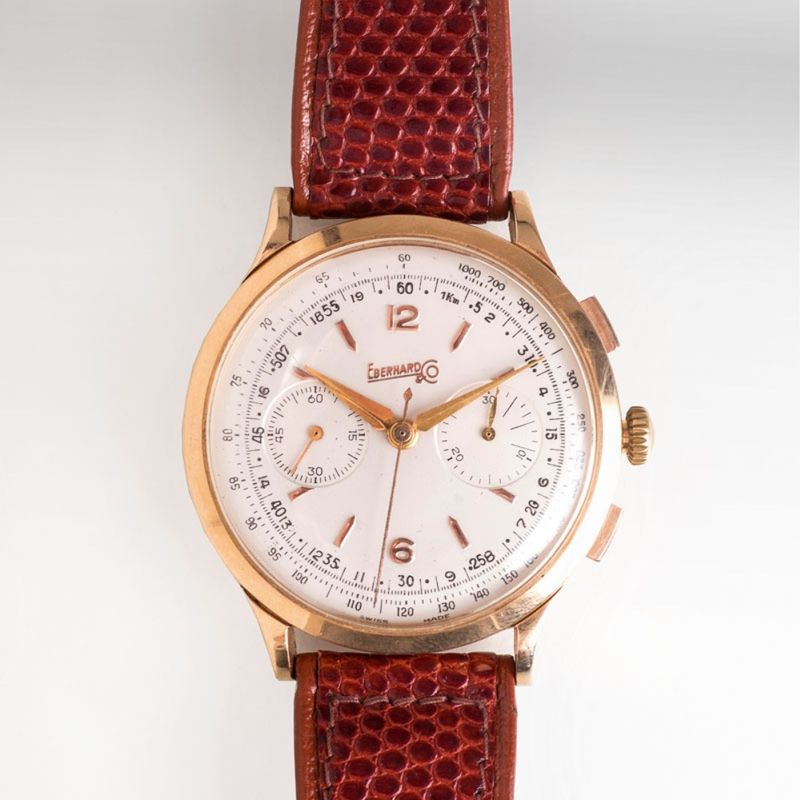 Eberhard & Co. - A Vintage gentleman's watch Chronograph A Vintage gentleman's watch Chronograph