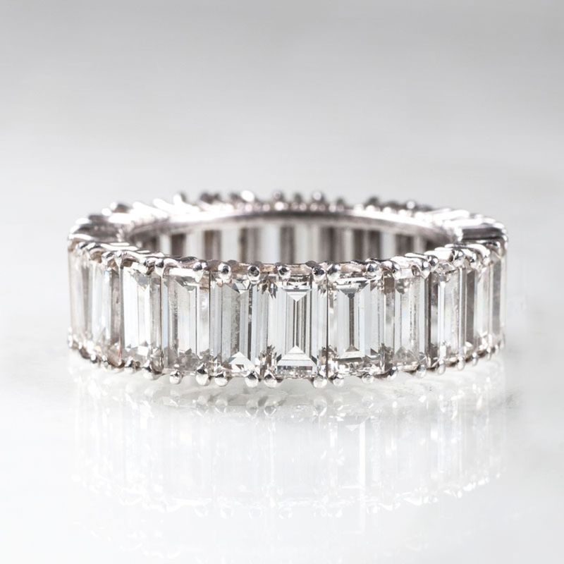 A memory diamond ring