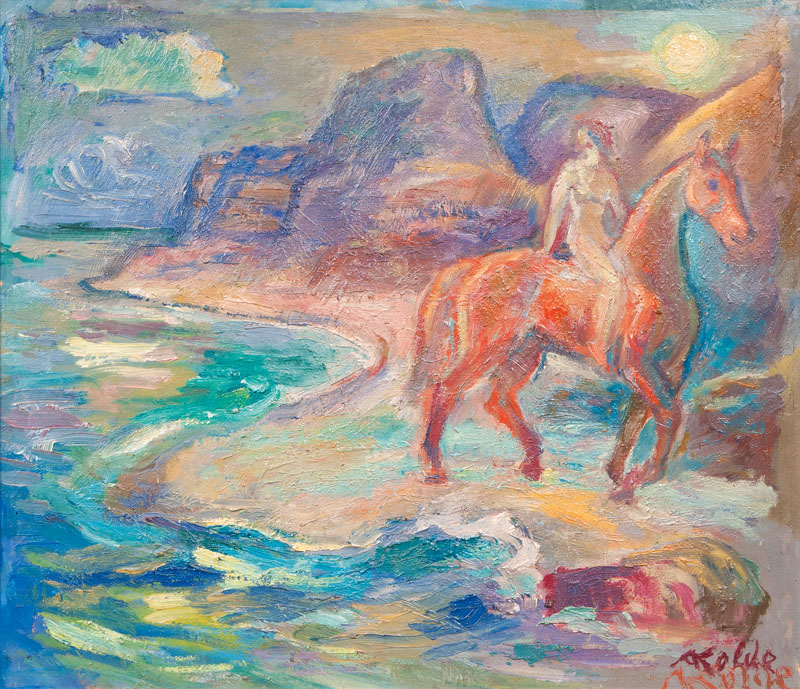Alexander Kolde - Near the 'Zipfelberg' - Courland Spit Near the 'Zipfelberg' - Courland Spit