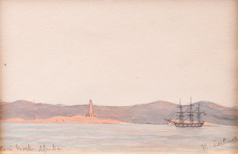 Heinrich Leitner - Ships off the Coast Ships off the Coast