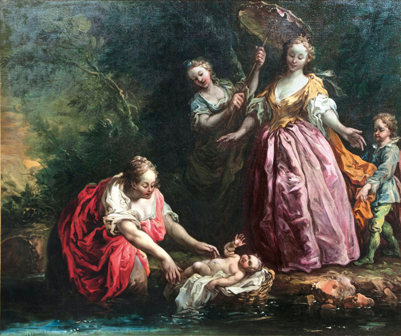 Giuseppe Antonio Pianca - The Finding of Moses The Finding of Moses