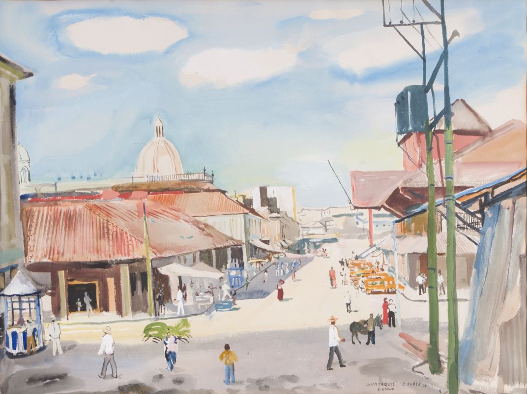 Ernst Huber - Guayaquil in Ecuador Guayaquil in Ecuador