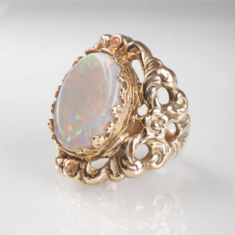 An opal ring