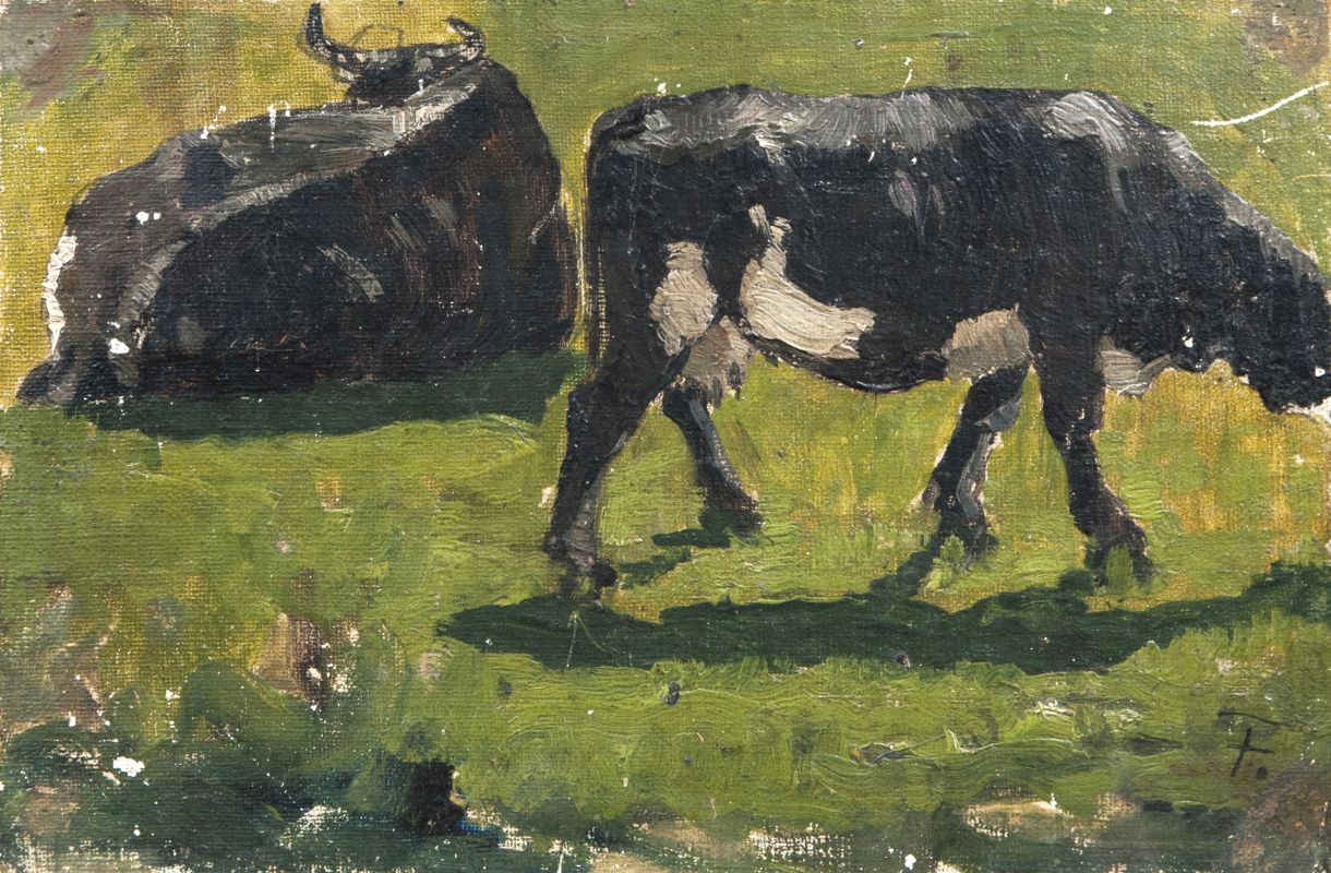 Hans Peter Feddersen - Zwei Kühe Zwei Kühe