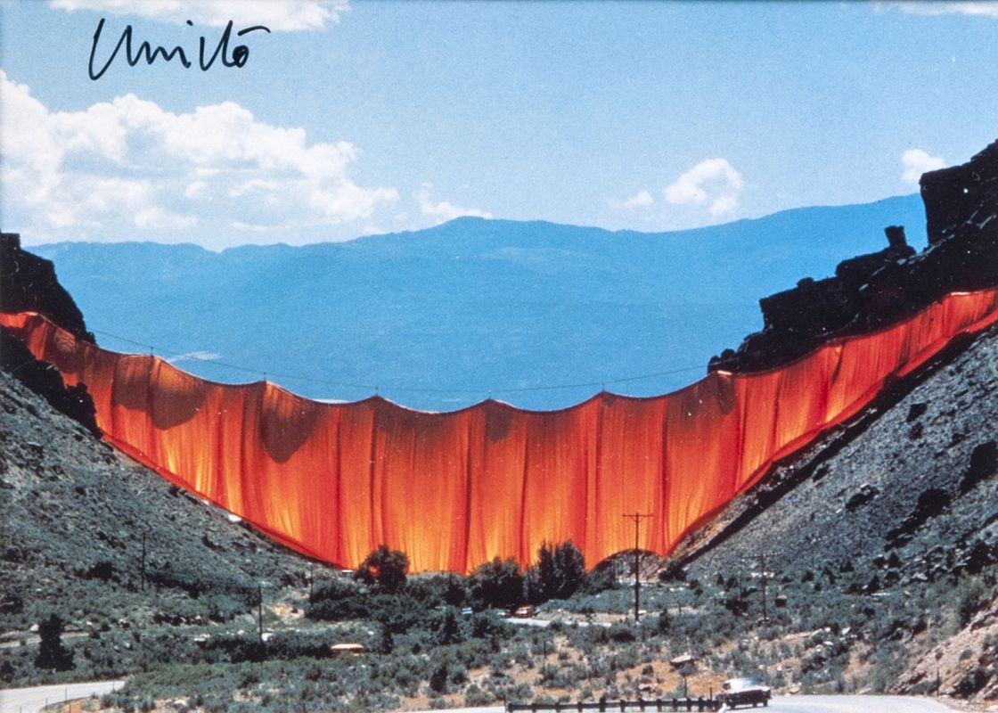 Christo - Valley Curtain, Colorado Valley Curtain, Colorado