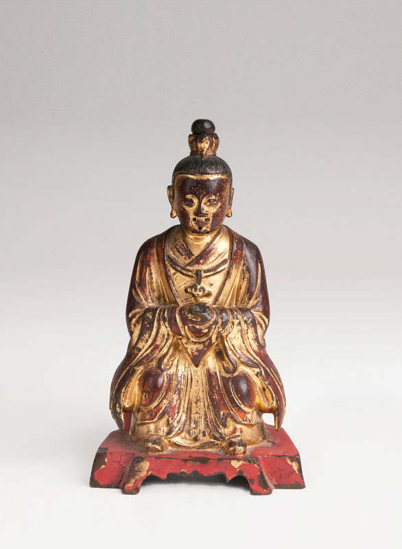 Bronze-Skulptur 'Taoistische Ahnenfigur'