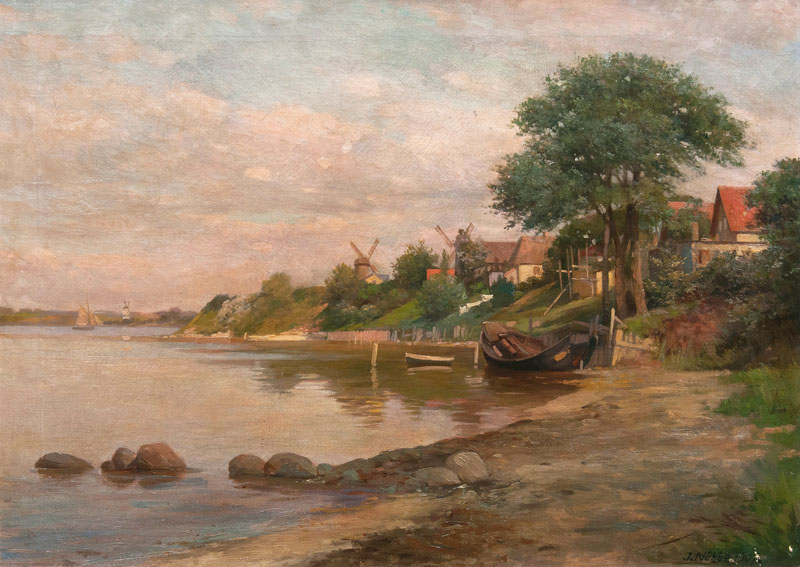 Jacob Nöbbe - Am Ufer von Ekensund Am Ufer von Ekensund