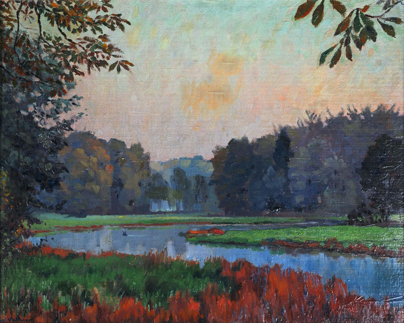 Walter Voltmer - An der Oberalster An der Oberalster