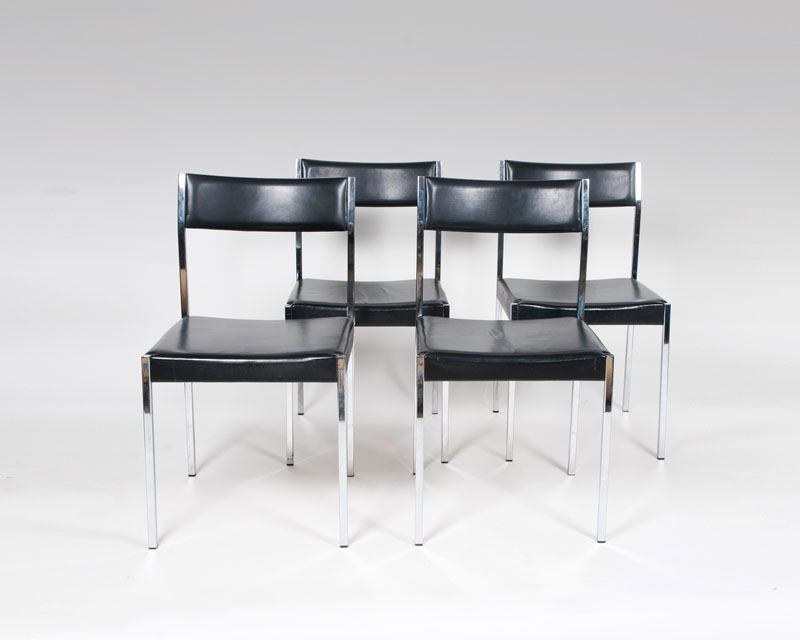 A set of 4 'Girsberger-eurochair' - chairs