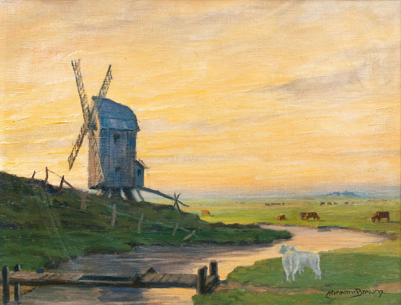 Paul Lehmann-Brauns - Morning on Holm Langeness Morning on Holm Langeness