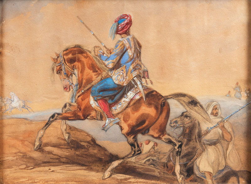 Arab Cavalry Fighting