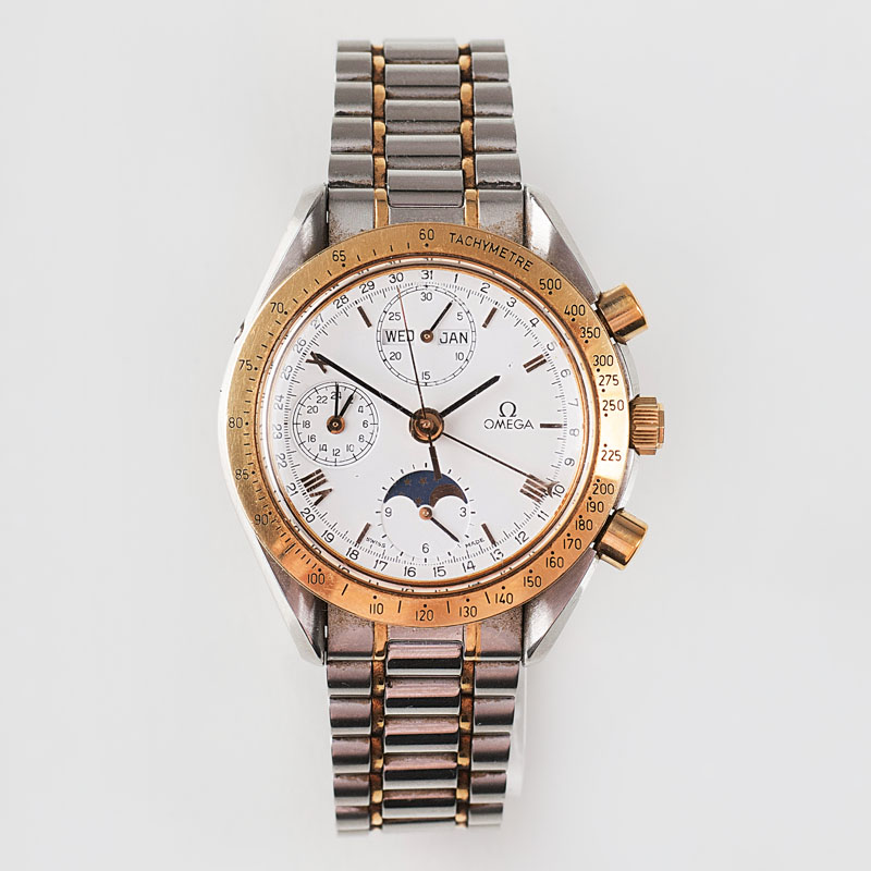 Omega - A gentlemen's 'Golden Gate Chronograph' A gentlemen's 'Golden Gate Chronograph'