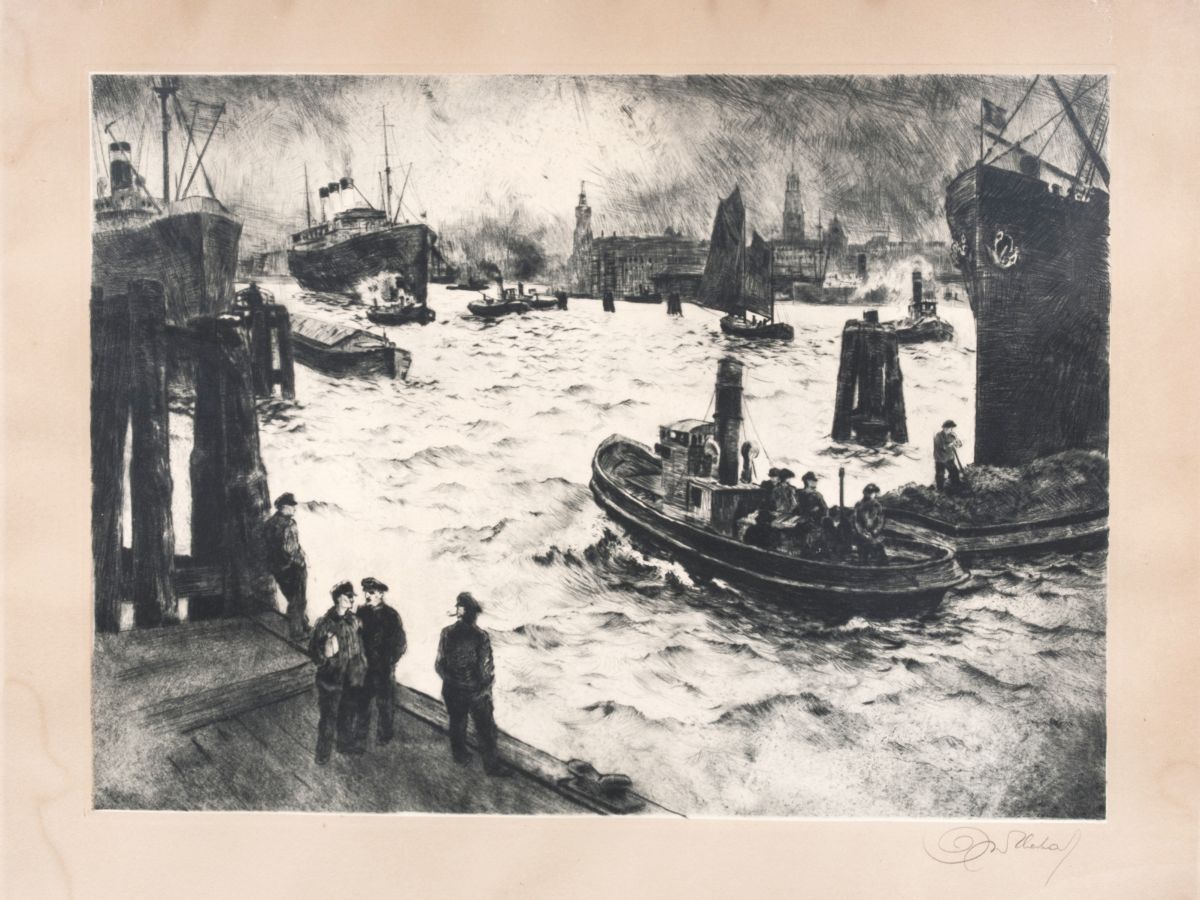 Kurt Meyer-Eberhard - Hamburger Hafen Hamburger Hafen