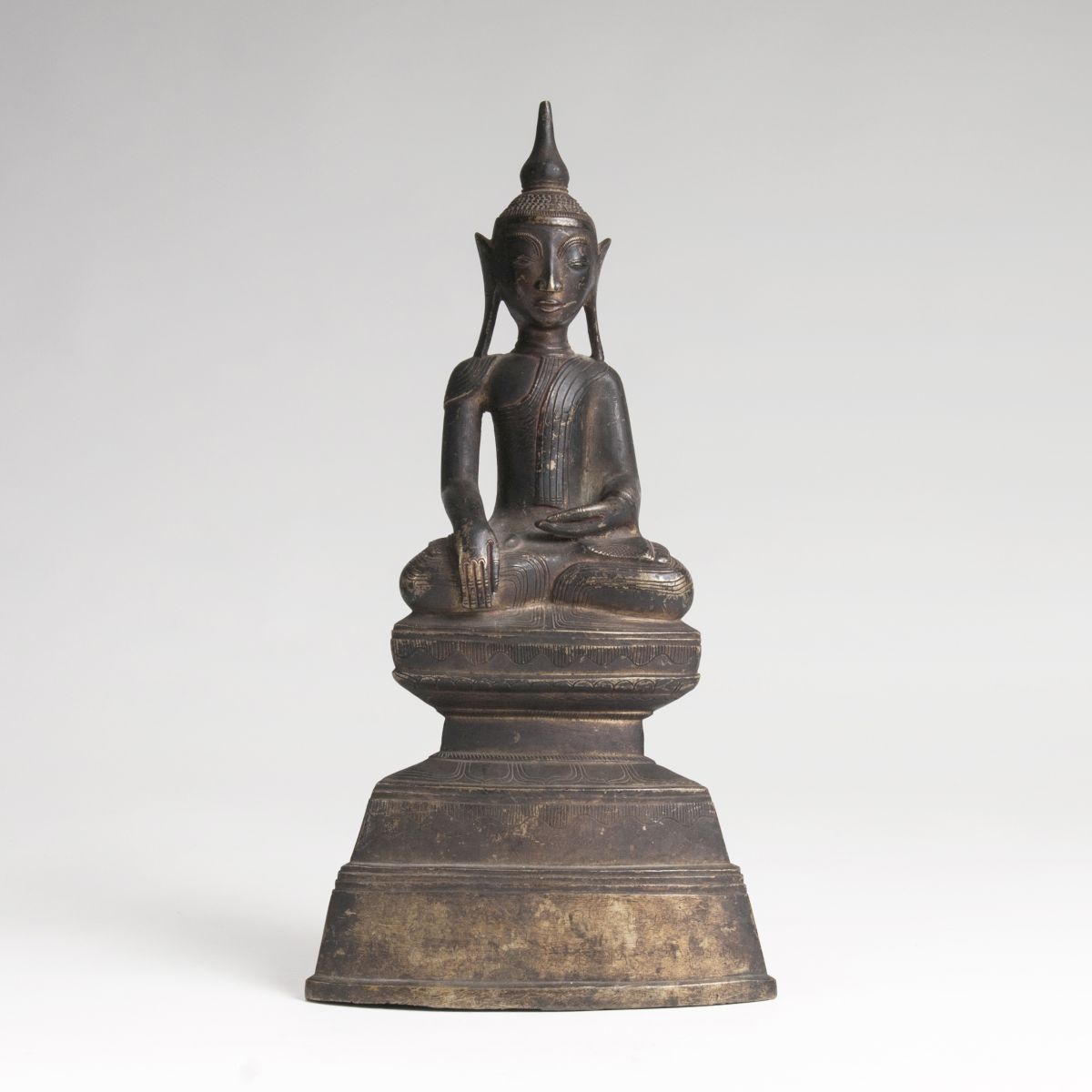 Bronze-Figur des Buddha Shakyamuni