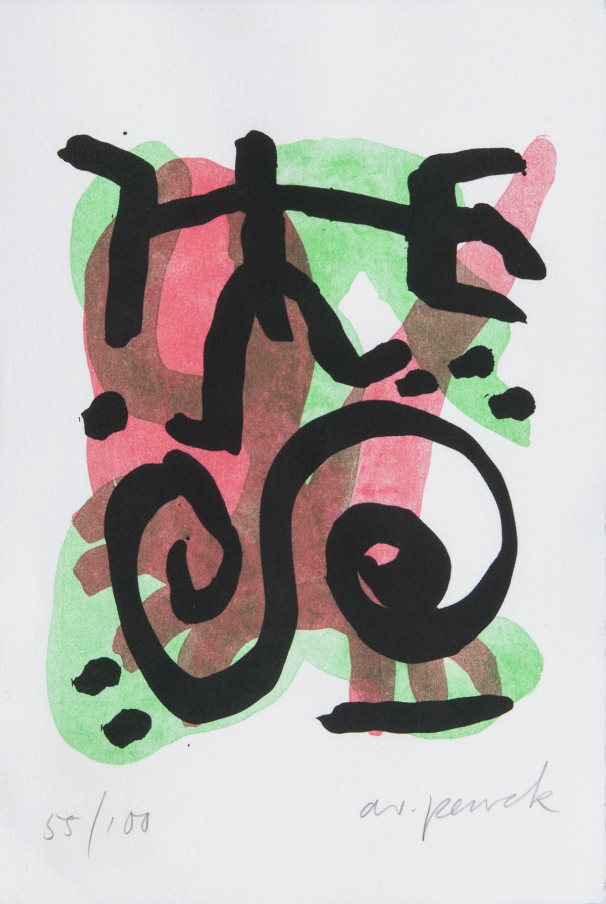 A. R. Penck - Wellenreiter Wellenreiter