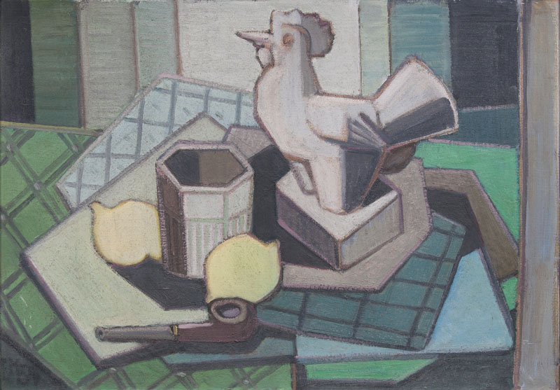 Still Life with Rooster
