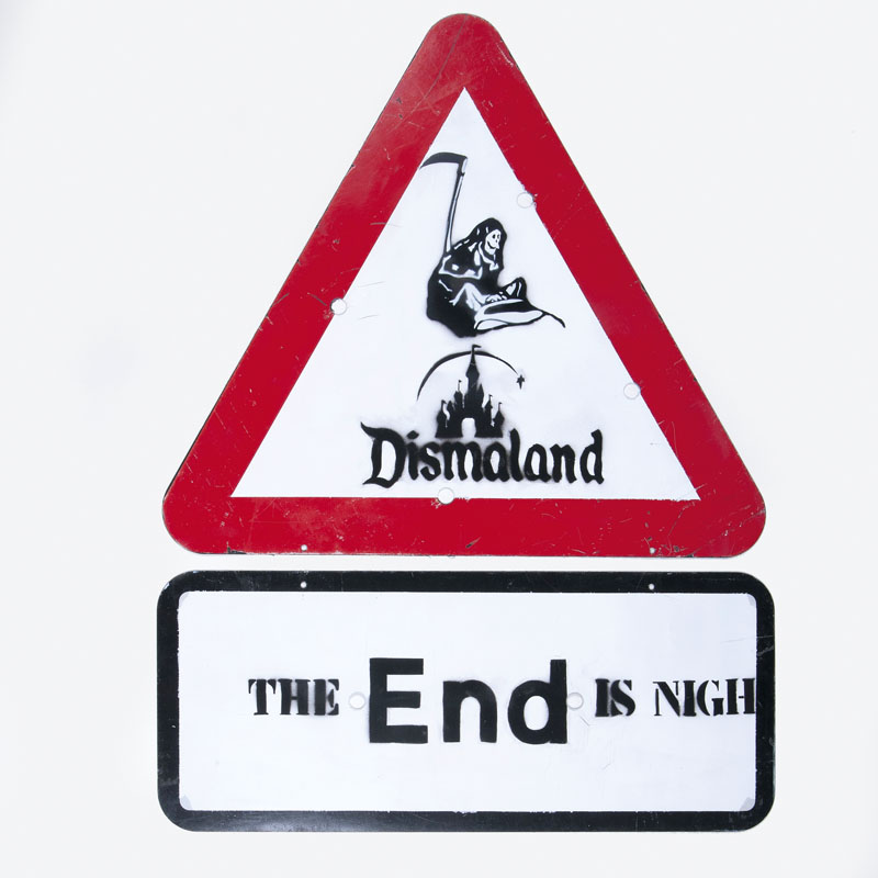 Dismaland Road Signs
