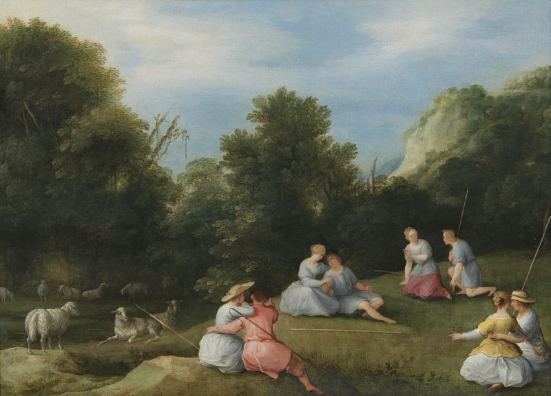 Adriaen van Stalbemt - Arcadian Landscape Arcadian Landscape
