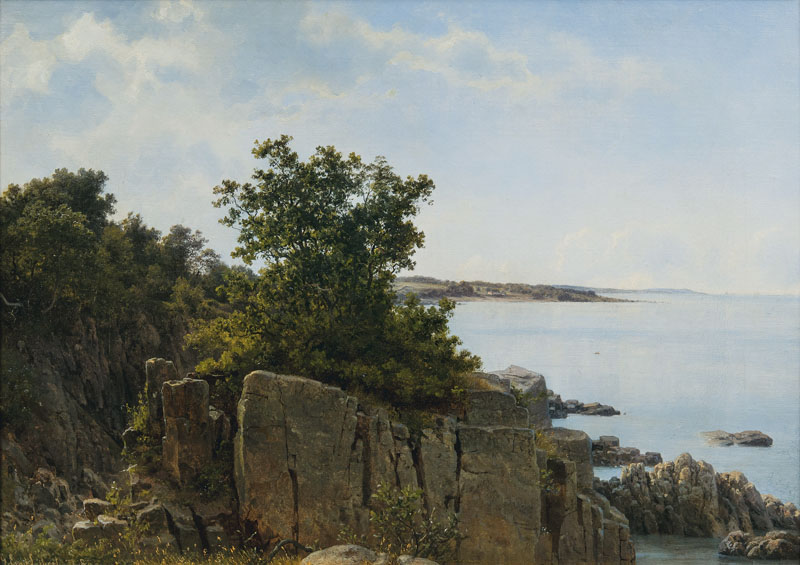 Cliffs near Rö on Bornholm