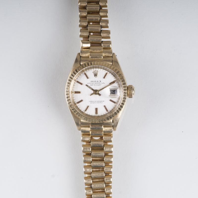 A Vintage ladie's wristwatch 'Oyster Perpetual Datejust'
