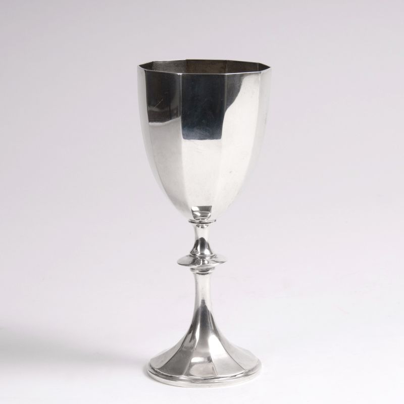 An elegant beaker goblet