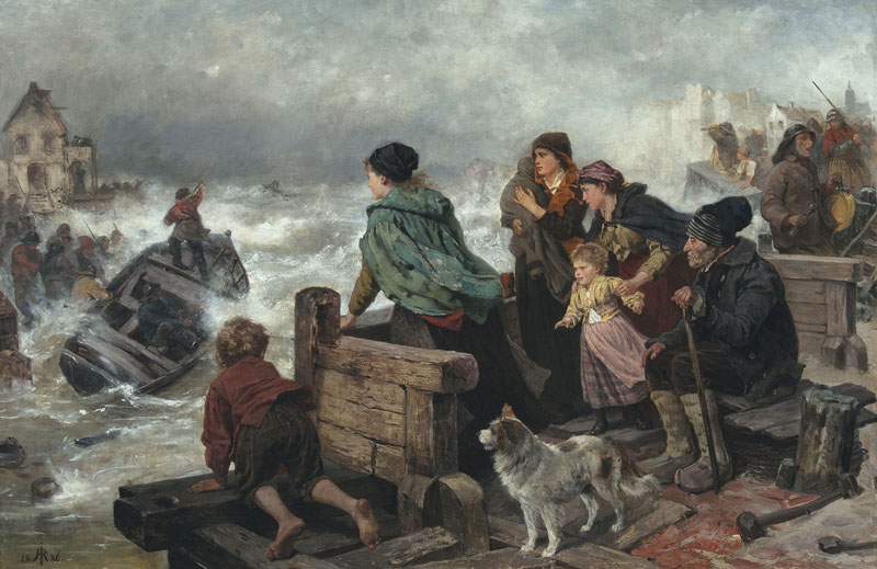 Rudolf Jordan - Sea Rescuers putting to Sea Sea Rescuers putting to Sea