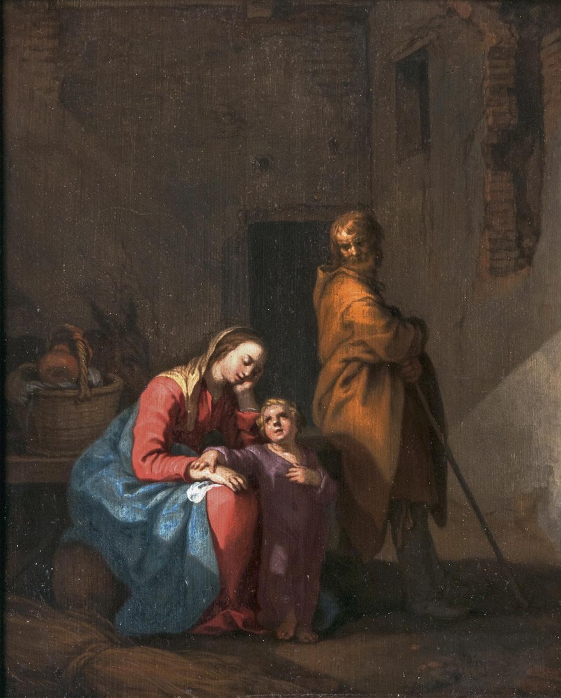 Abraham Bloemaert - Rest on the Flight Rest on the Flight