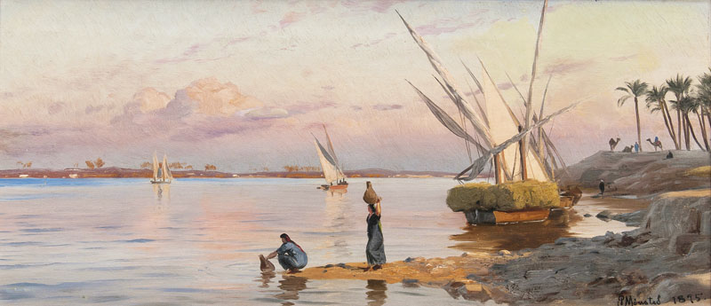 Evening by the Nile