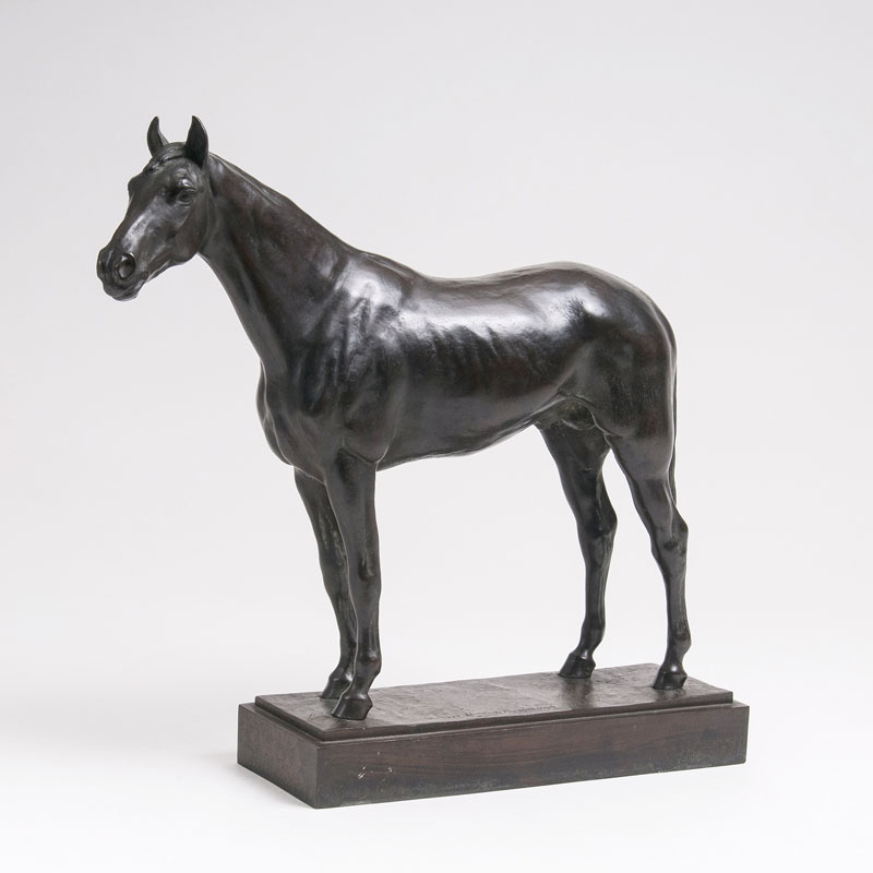 Albert Hinrich Hussmann - Figur 'Stehender Hengst' Figur 'Stehender Hengst'