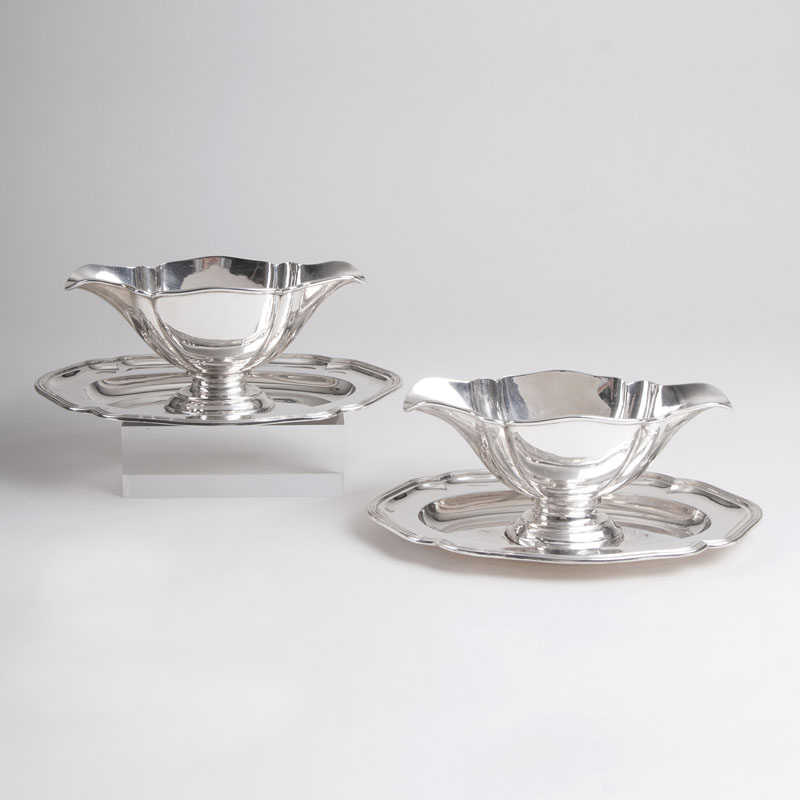 A Pair of Elegant Sauce Boats