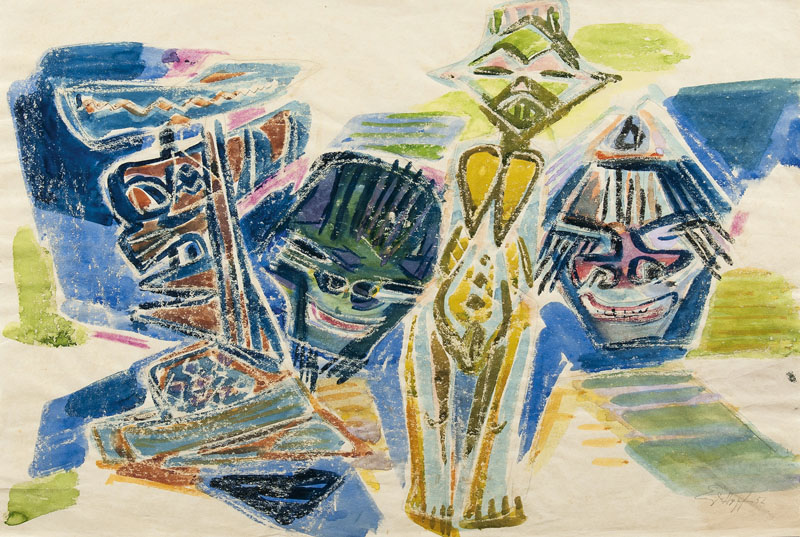 Eduard Hopf - Masks Masks