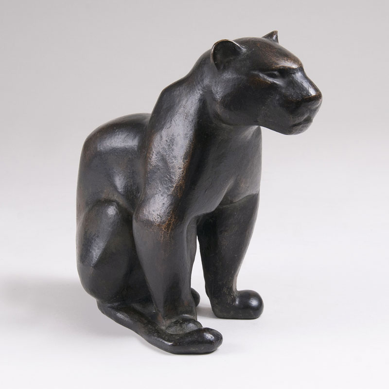 A Figure 'Sitting Jaguar'