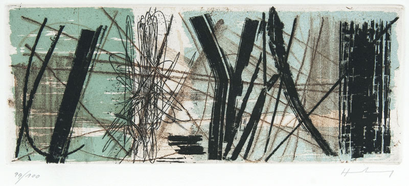 Hans Hartung - Eau-forte no. 2 Eau-forte no. 2
