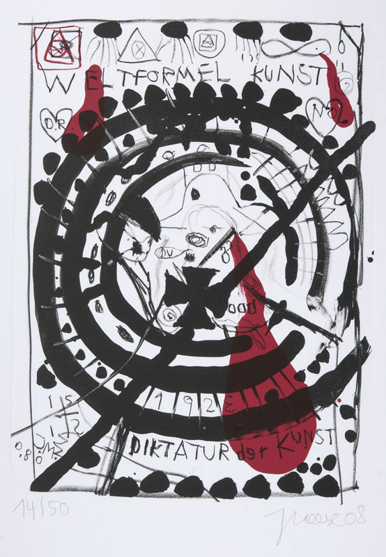 Jonathan Meese - Weltformel Kunst Weltformel Kunst