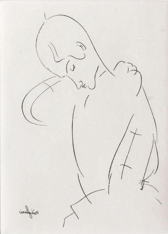 Amedeo Modigliani - Portrait eines Knaben Portrait eines Knaben