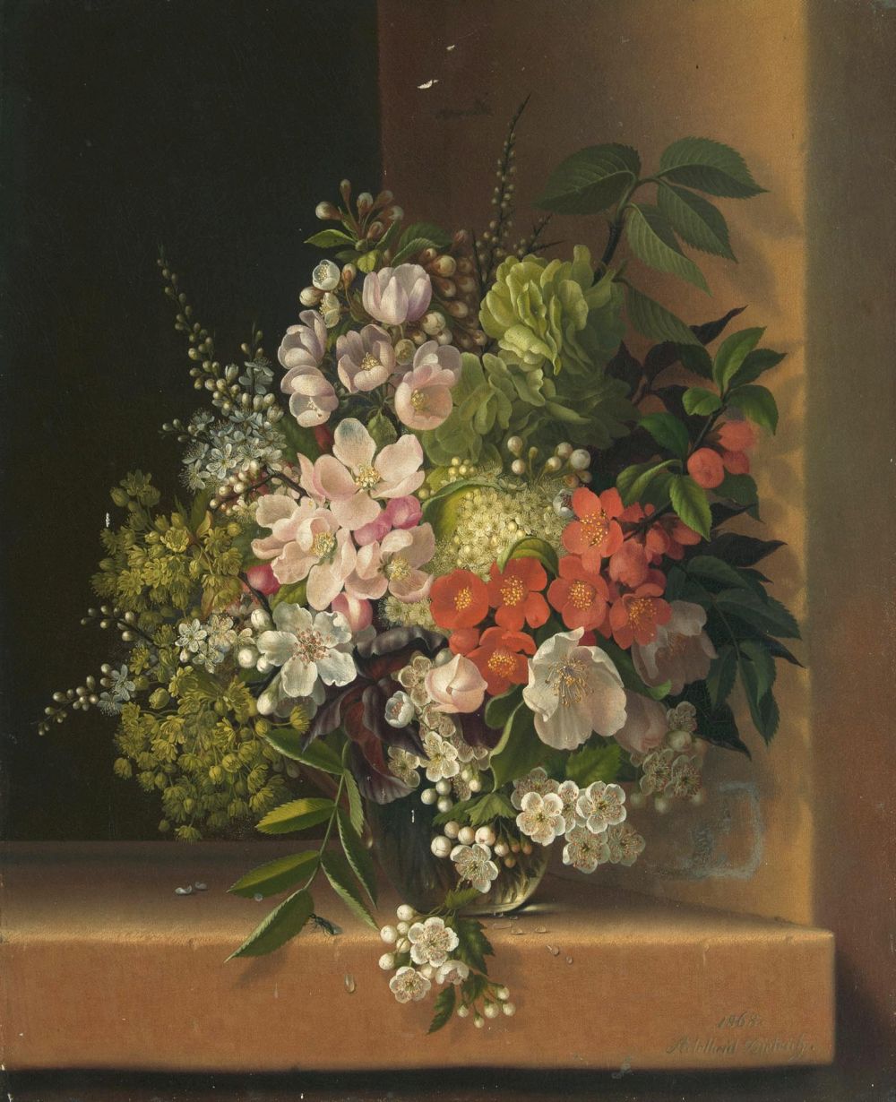Adelheid Dietrich - Blumen in einer Vase Blumen in einer Vase