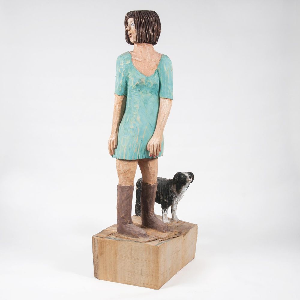 Christiane Erdmann - Figur 'Marta mit Melbourn' Figur 'Marta mit Melbourn'