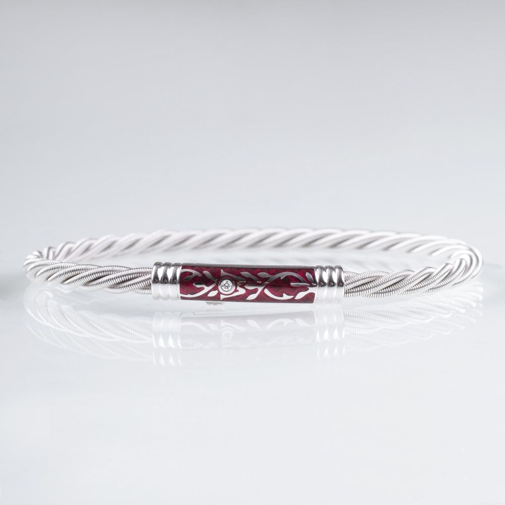 Wellendorff - A Bracelet 'Comtesse Kirsche' A Bracelet 'Comtesse Kirsche'