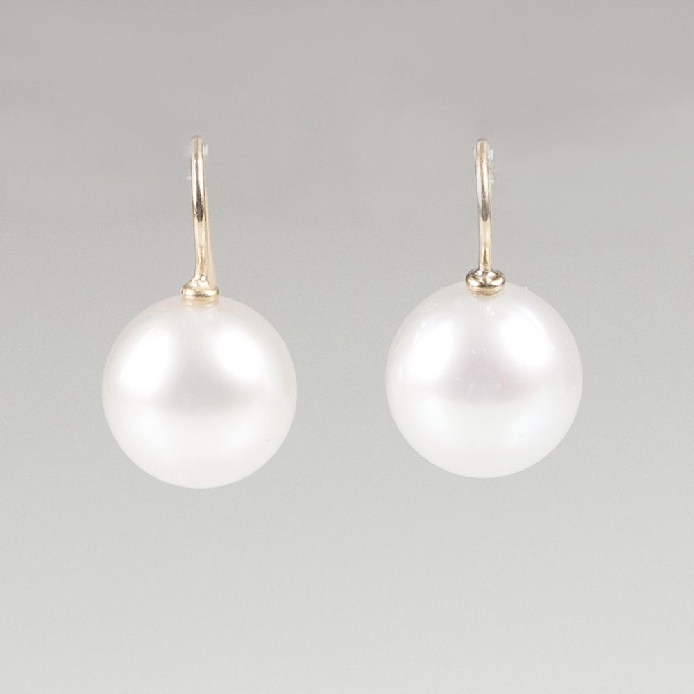 A Pair of Southsea Pearl Earrings