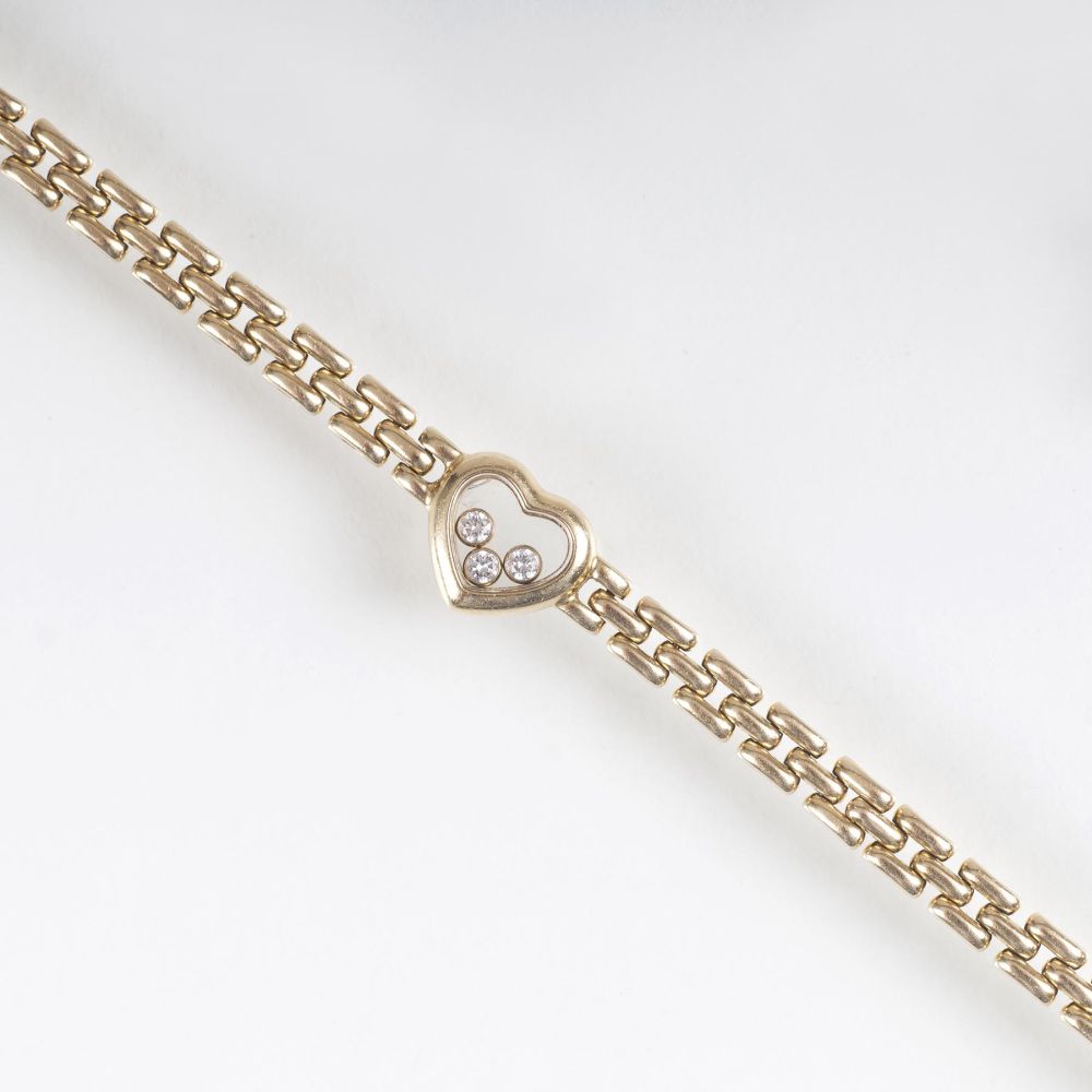 Chopard - Zierliches Brillant-Armband 'Happy Diamonds' Zierliches Brillant-Armband 'Happy Diamonds'